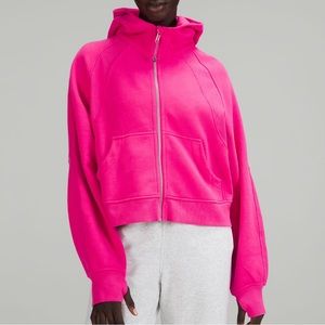 Lululemon Full-Zip Scuba Hoodie Sonic Pink
